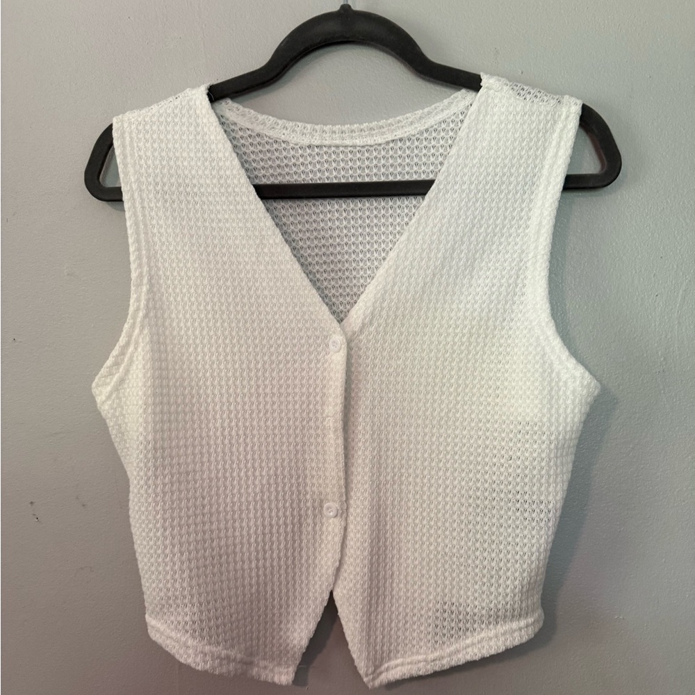 White Shein Top